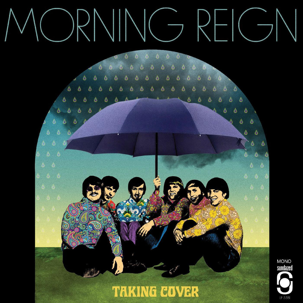 Morning Reign - Taking Cover (BLUE VINYL) [Vinyl]