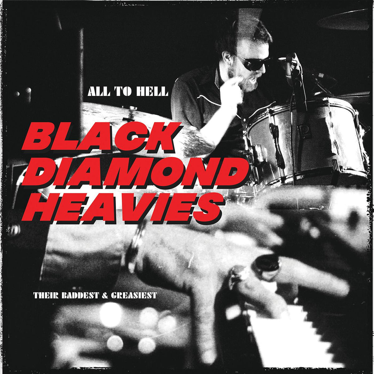 All To Hell / Their Baddest and Greasiest (CLEAR ORANGE VINYL) [Vinyl]