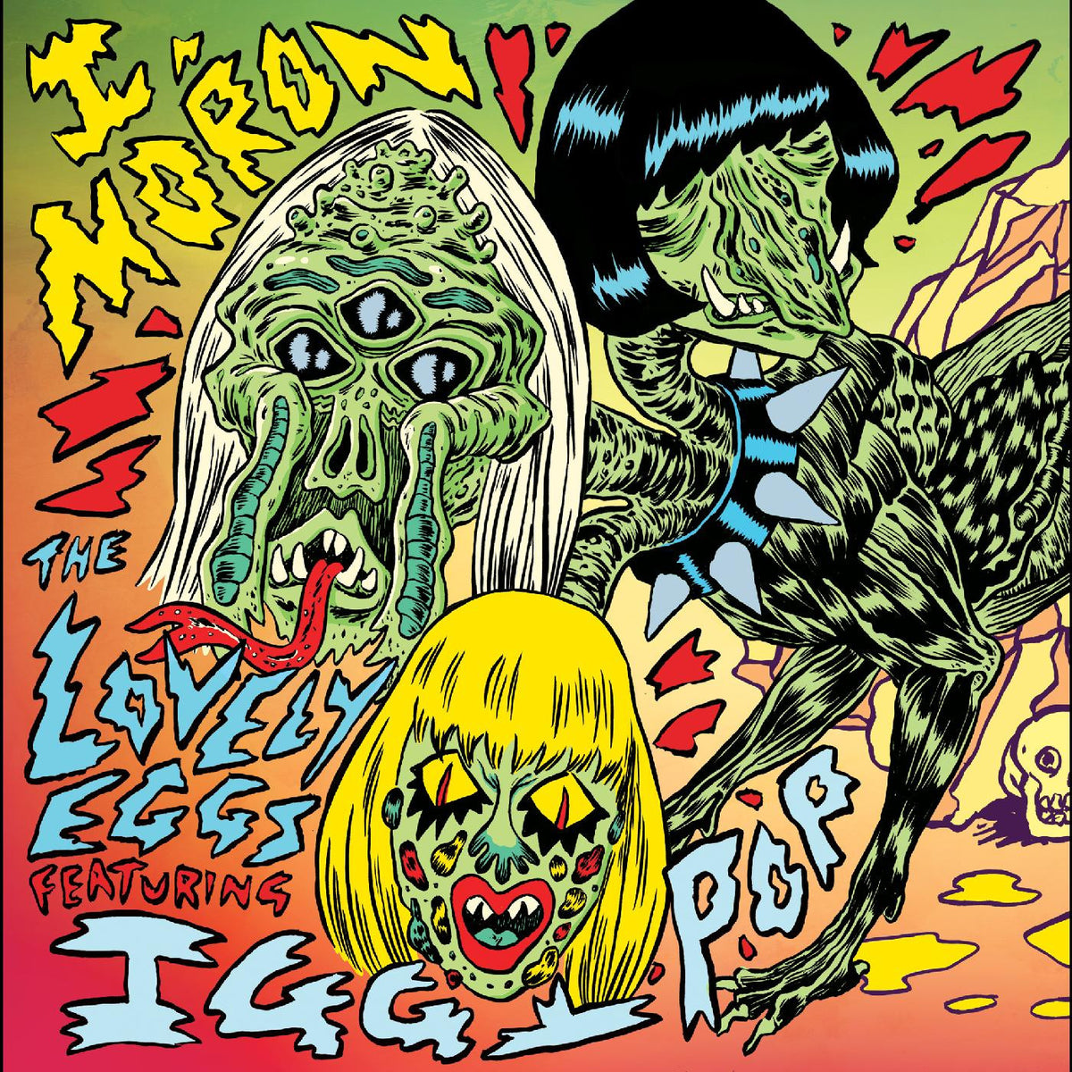 Lovely Eggs, The - I Moron (INDIE EXCLUSIVE, RED VINYL) [Vinyl]