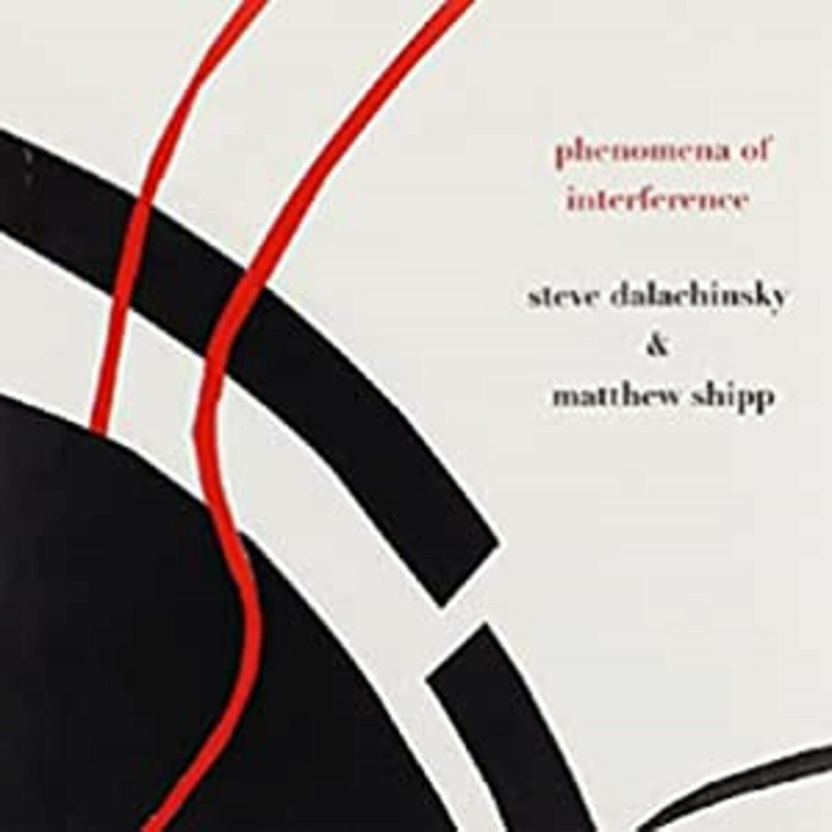 Phenomena Of Interference [CD]