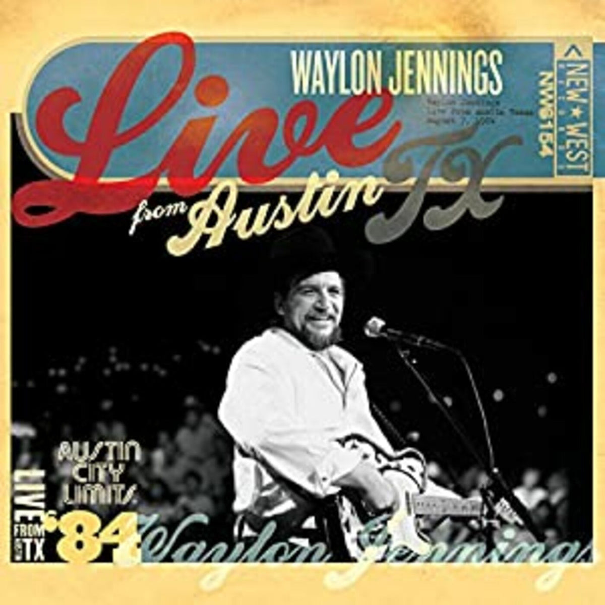 Waylon Jennings - Live From Austin, TX '84 (ORANGE CASSETTE) [Cassette]