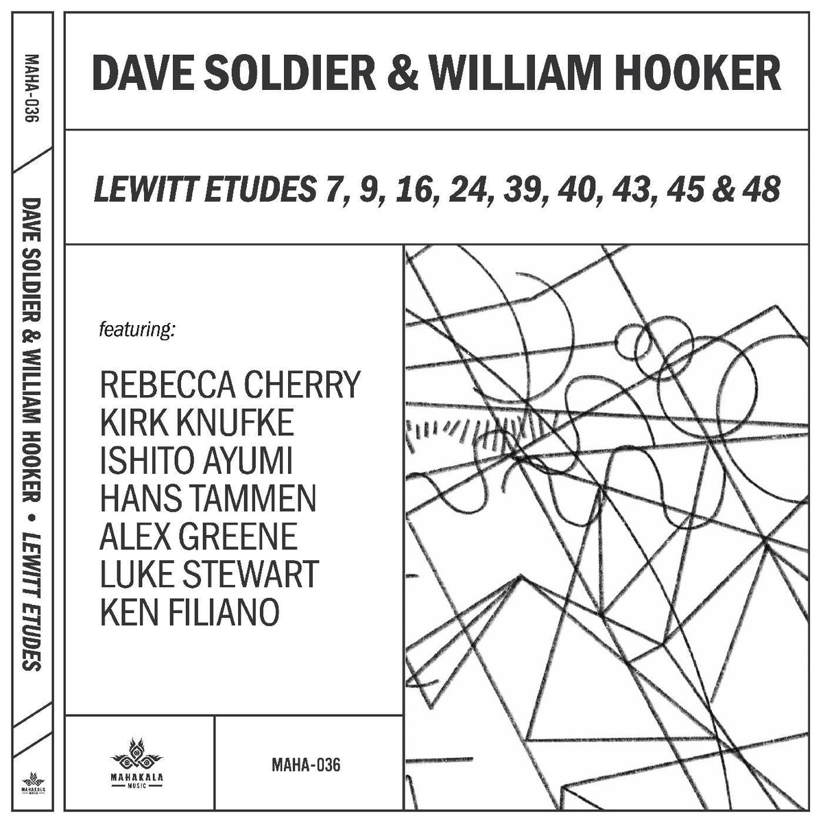 Soldier, Dave & William Hooker - Lewitt Etudes [CD]
