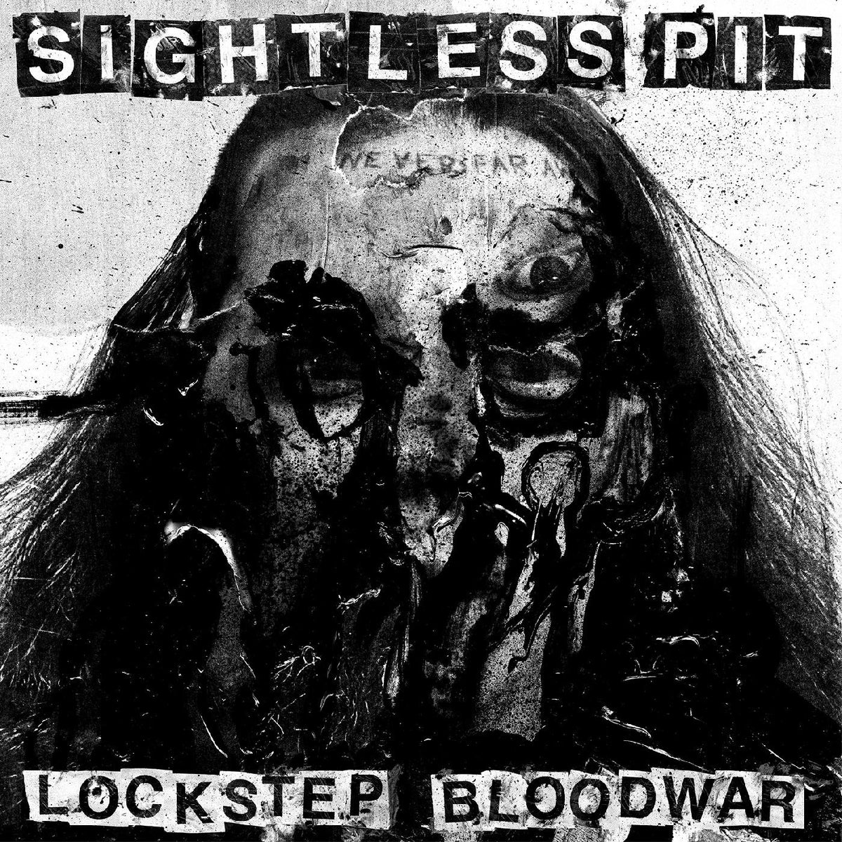 Sightless Pit - Lockstep Bloodwar (INDIE EXCLUSIVE, TRANSPARENT RED WITH SMOKY BLACK SWIRL VINYL) [Vinyl]