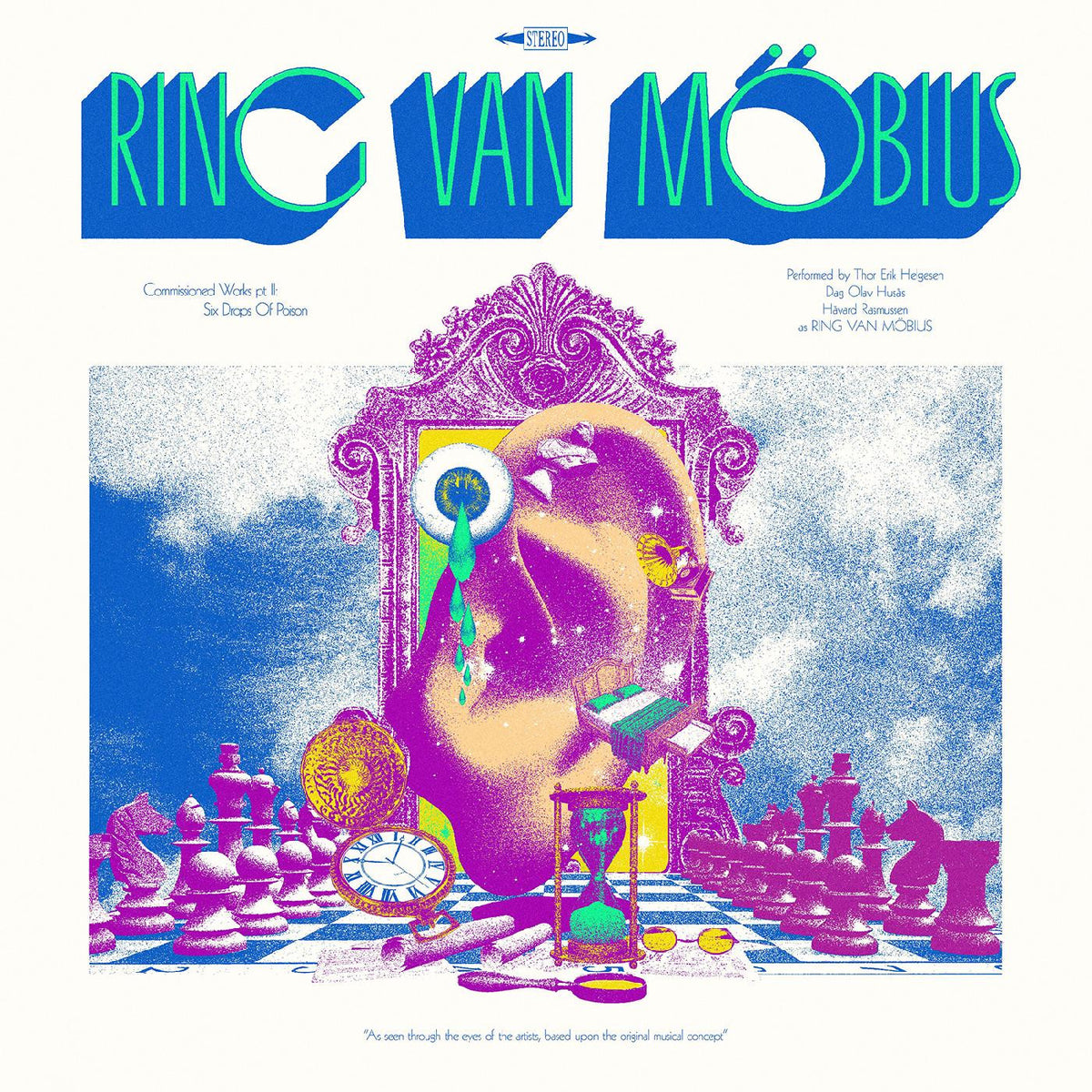 Ring Van Möbius - Commissioned Works Pt II - Six Drops of Poison (WHITE VINYL) [Vinyl]