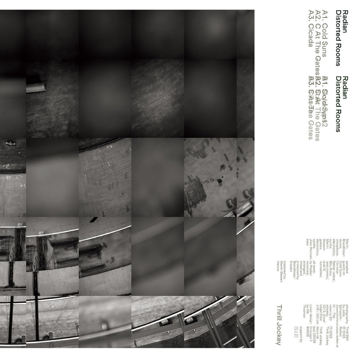 Radian - Distorted Rooms (INDIE EXCLUSIVE, WHITE VINYL) [Vinyl]