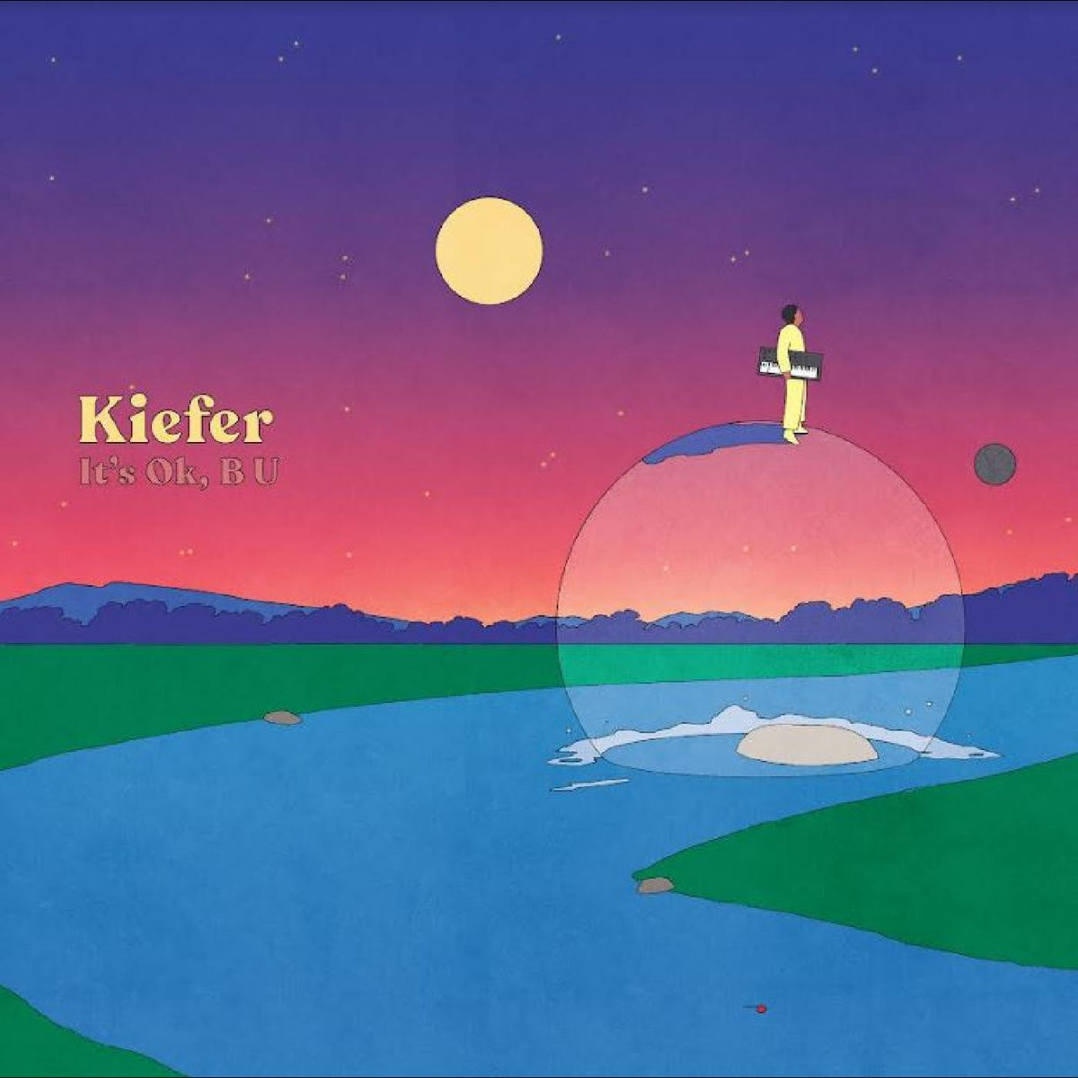 Kiefer - It's Ok, B U (INDIE EXCLUSIVE, MOON YELLOW VINYL) [Vinyl]
