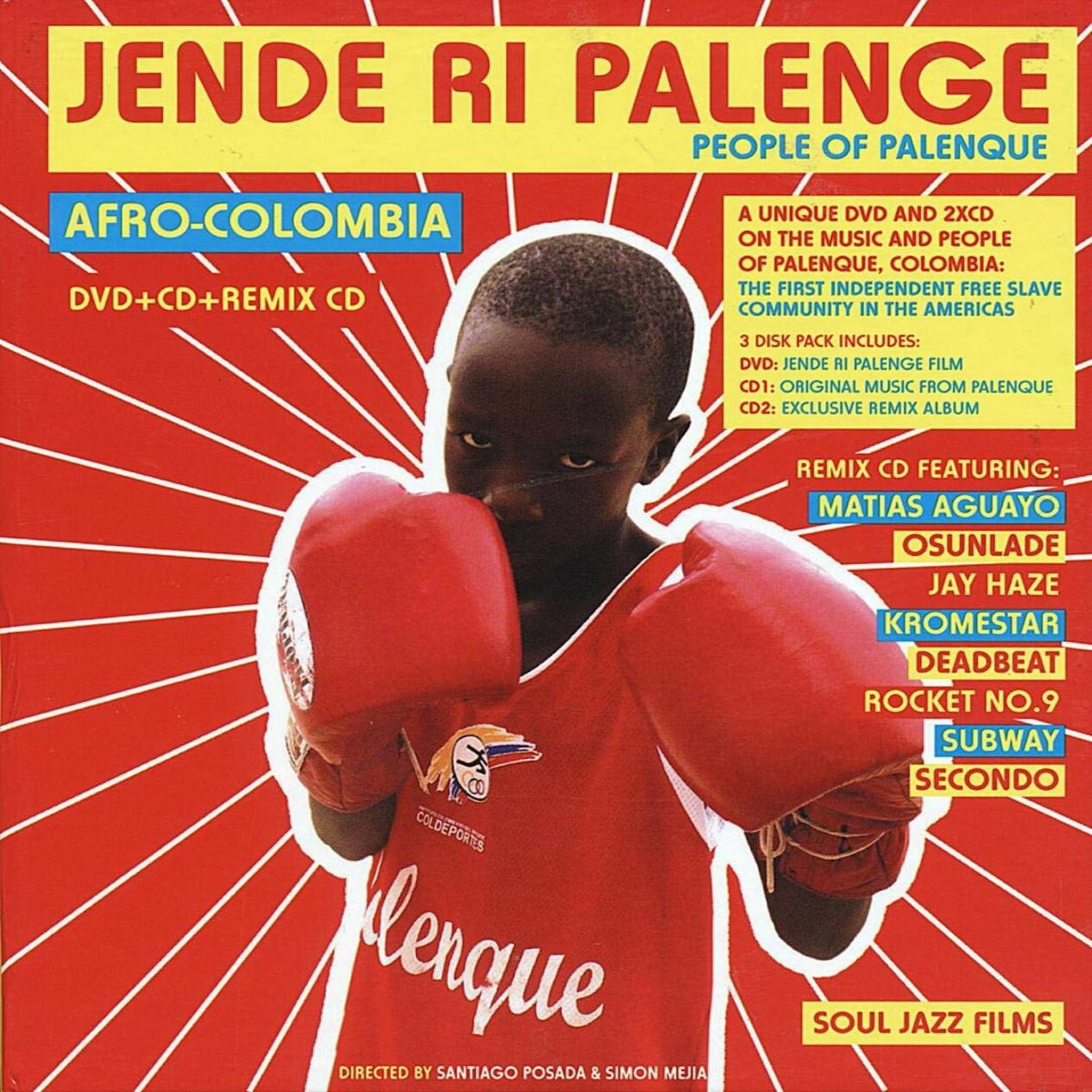 Jende Ri Palenge: People Of Palenque (DVD/2CD) [CD]