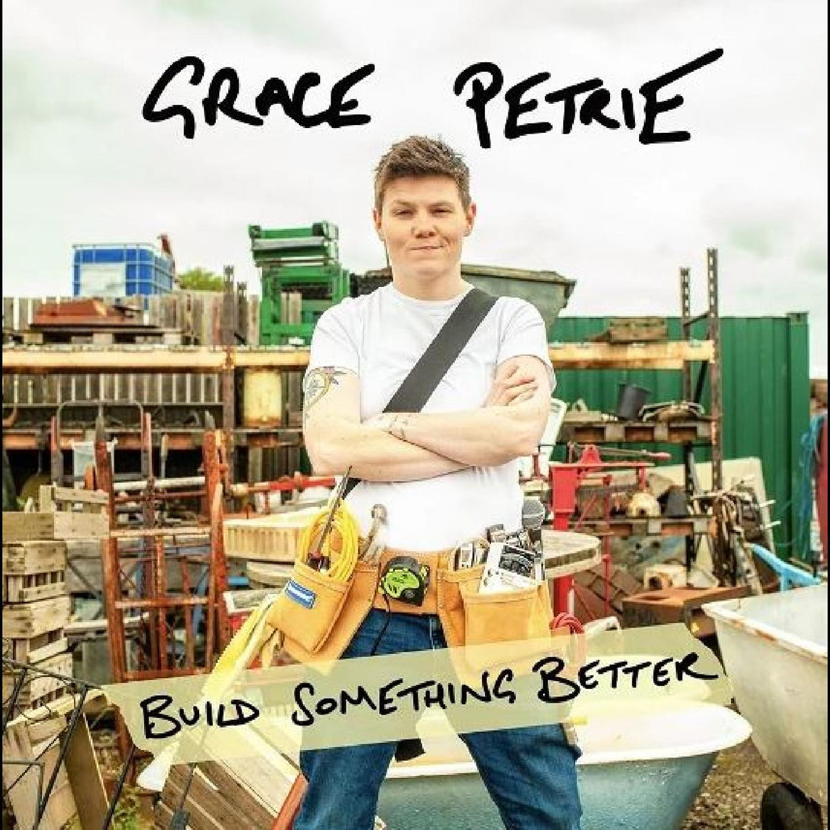Grace Petrie - Build Something Better (INDIE EXCLUSIVE, RED & WHITE SMOKE VINYL) [Vinyl]