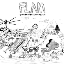 Gunn-Truscinski Duo - Flam (INDIE EXCLUSIVE, TRANSPARENT PINK VINYL) [Vinyl]