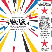 Soul Jazz Records presents - ELECTRO THROWDOWN – Sci-Fi Inter-Planetary Electro Attack on Planet Earth 1982-89 [CD]