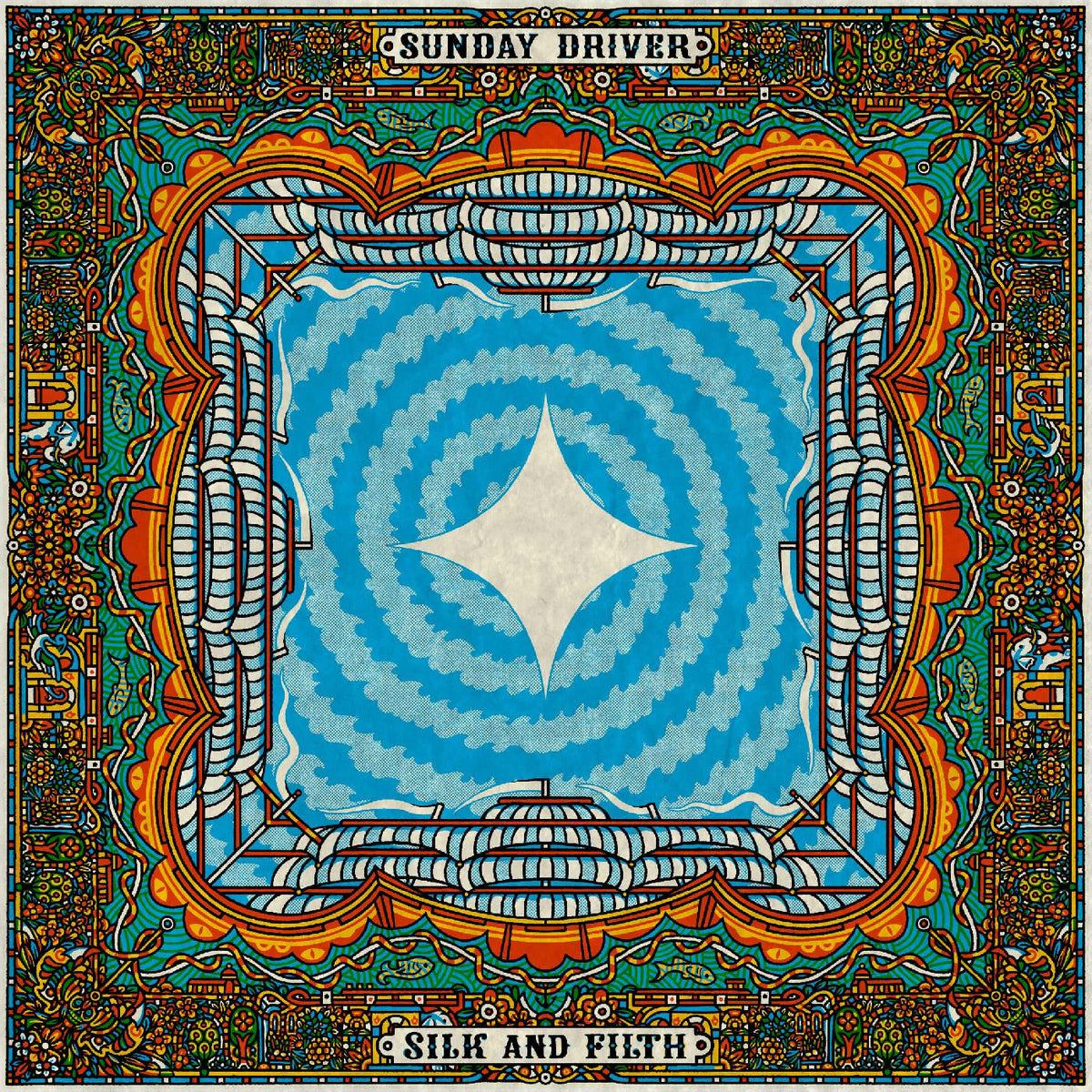 Sunday Driver - Silk and Filth (INDIE EXCLUSIVE, ORANGE VINYL) [Vinyl]