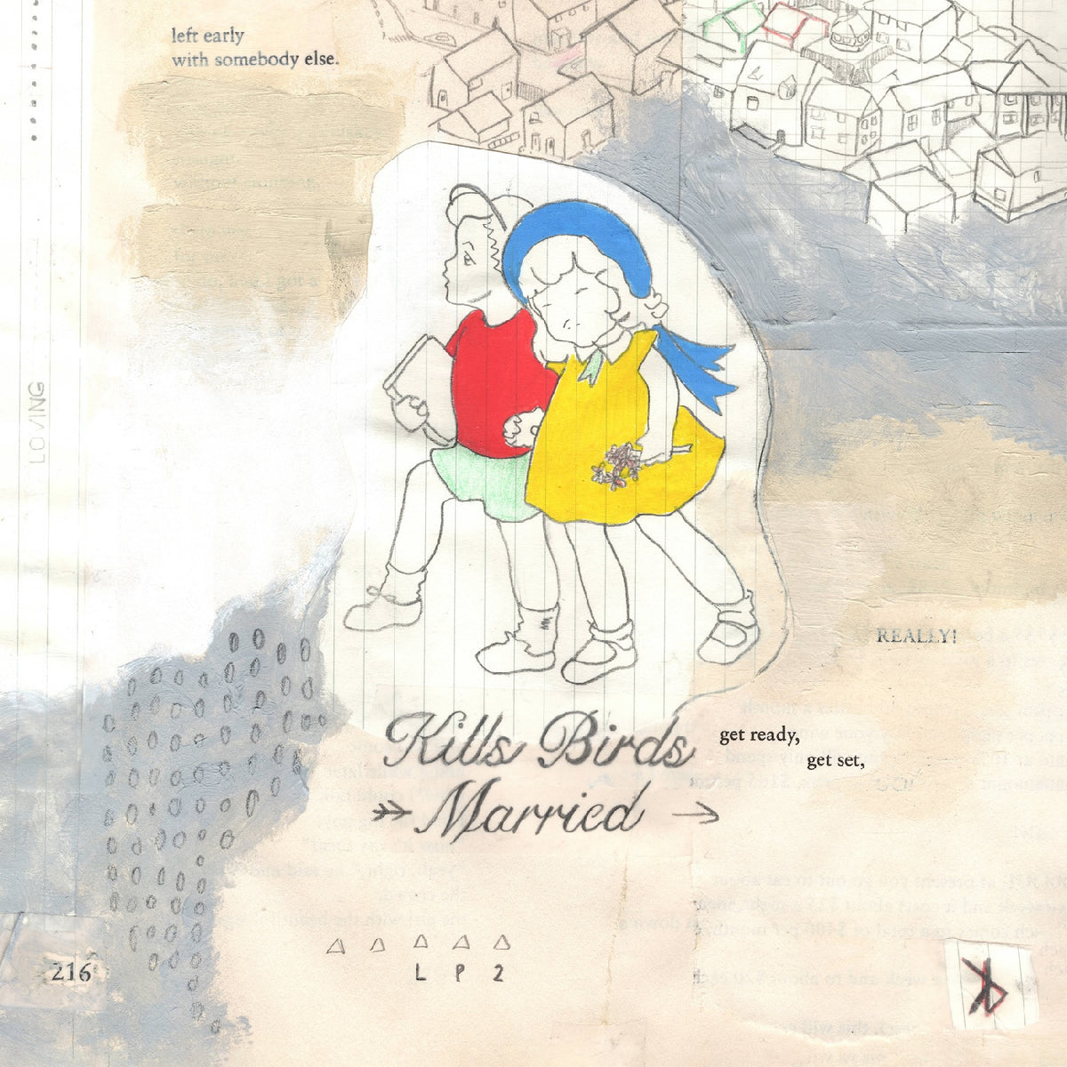 Kills Birds - Married (MILKY CLEAR VINYL) [Vinyl]