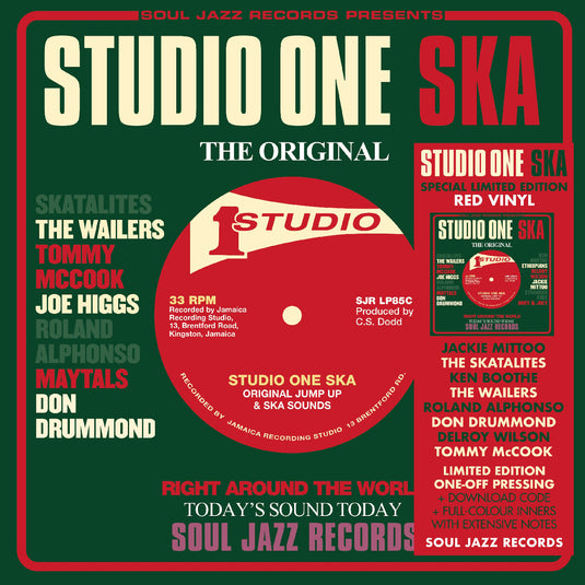 Soul Jazz Records presents - STUDIO ONE SKA (RED VINYL) [Vinyl]