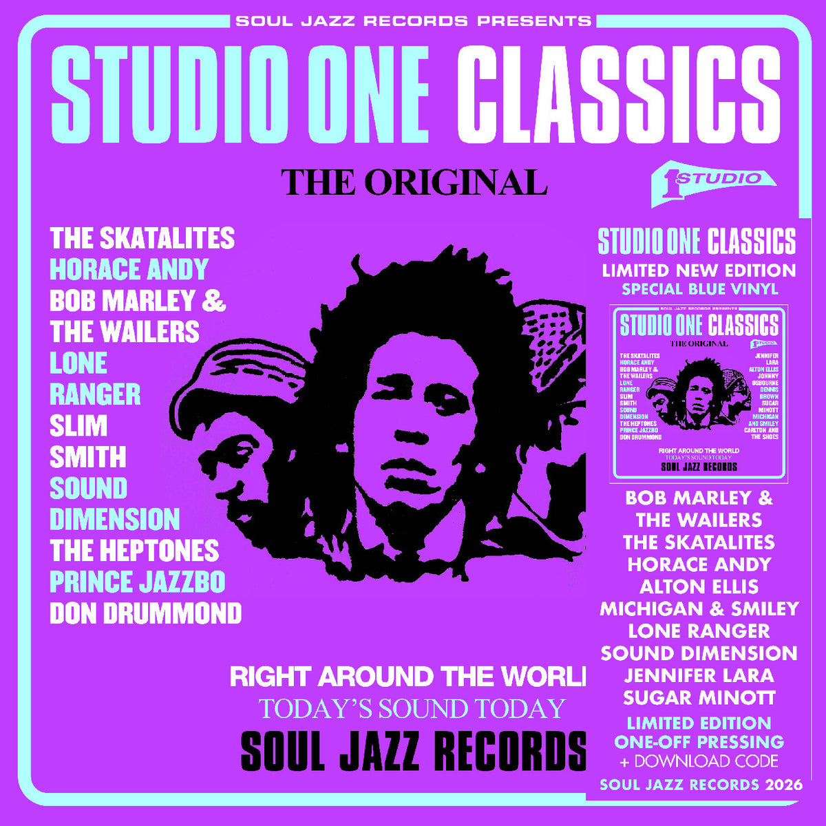 Soul Jazz Records presents - STUDIO ONE CLASSICS (BLUE VINYL) [Vinyl]