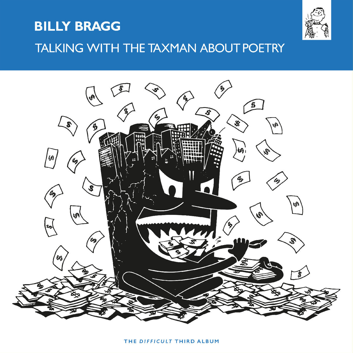 Billy Bragg - Talking With The Taxman About Poetry (SOLID BLUE VINYL) [Vinyl]