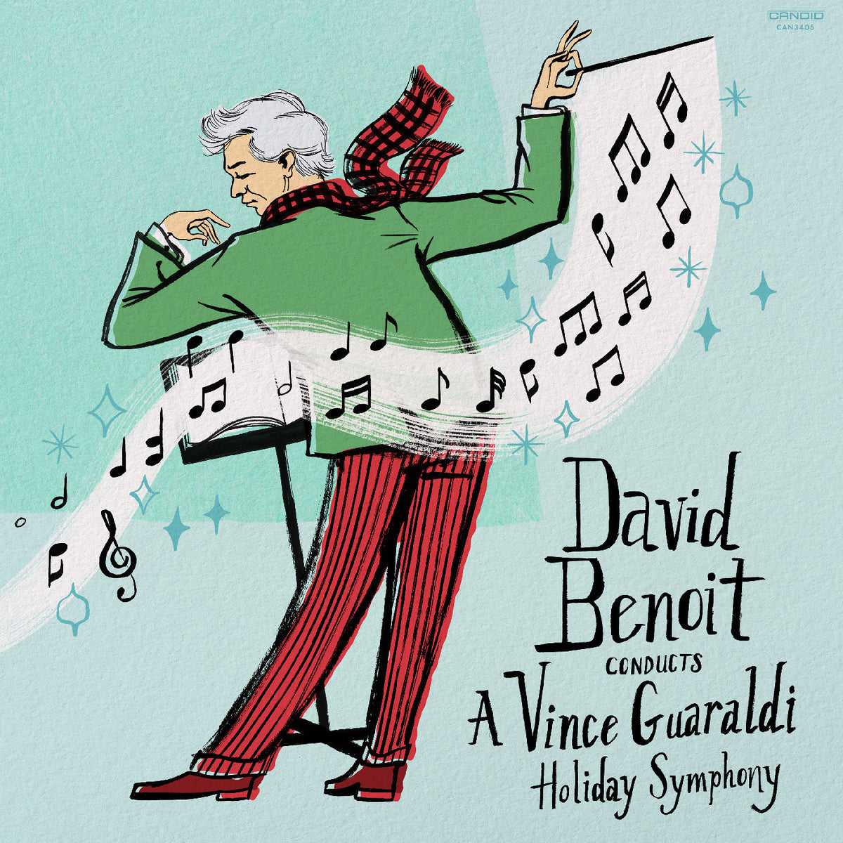 David Benoit Conducts A Vince Guaraldi Holiday Symphony (RED VINYL) [Vinyl]