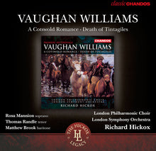 the album cover for Richard Hickox - Cotswold Romance / Death of Tintagiles