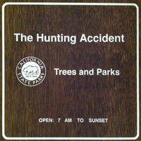 the album cover for The Hunting Accident - Trees and Parks