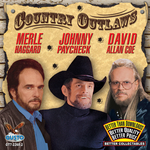 Haggard/Paycheck/Coe - Country Outlaws [CD]