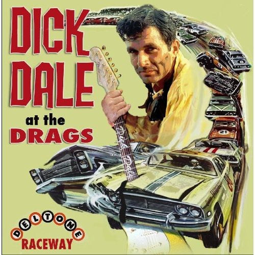 the album cover for Dick Dale - At the Drags