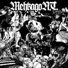 the album cover for Mehkago NT - Massive Fucking Headwounds