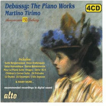 the album cover for Martino Tirimo - Piano Works