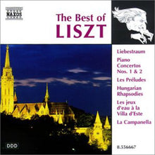 the album cover for Various Artists - Best of Liszt