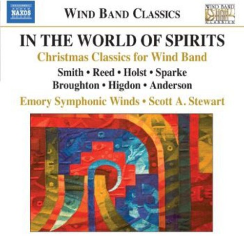 the album cover for Emory Symphonic Winds - In the World of Spirits: Christmas Classics for