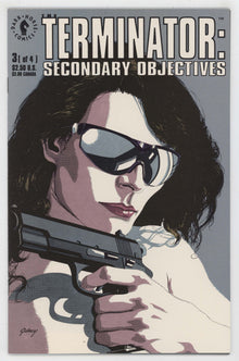 Terminator Secondary Objectives 3 Dark Horse 1991 NM+ 9.6 Paul Gulacy GGA