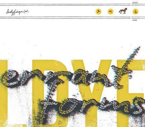 the album cover for Ladyfinger (Ne) - Errant Forms [Vinyl]