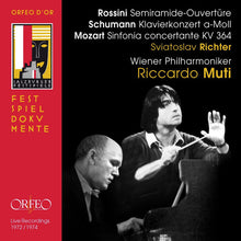 the album cover for Rossini / Richter / Muti - Orchestral Concert Salzburg Festival 72-74