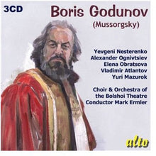 the album cover for Evgeni Nesterenko - Boris Godunov: Complete Opera