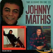 the album cover for Johnny Mathis - You Light Up My Life / Mathis Magic