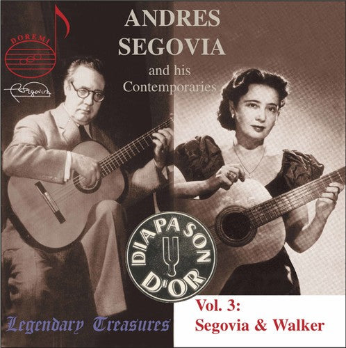 Andrés Segovia - His Contemporaries 3 Music CD