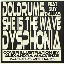 the album cover for Doldrums - She Is the Wave