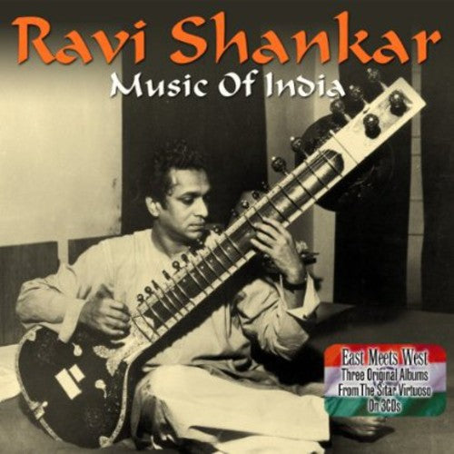 the album cover for Ravi Shankar - Music Of India [Import]