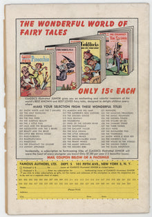 Classics Illustrated Junior 545 Gilberton 1957 FR Glass Mountain HRN 545