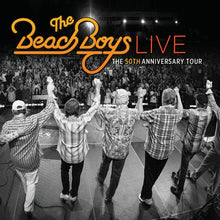 the album cover for The Beach Boys - Live: The 50th Anniversary Tour