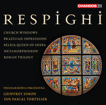 the album cover for Yan Pascal Tortelier - Church Windows / Brazilian Impressions