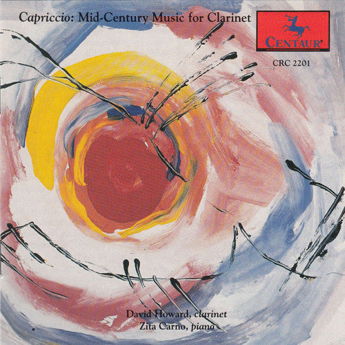 David Howard - Capriccio / Music for Clarinet [CD]