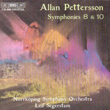 the album cover for Leif Segerstam - Symphonies 7 & 10