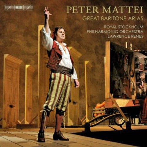 the album cover for Peter Mattei - Great Baritone Arias