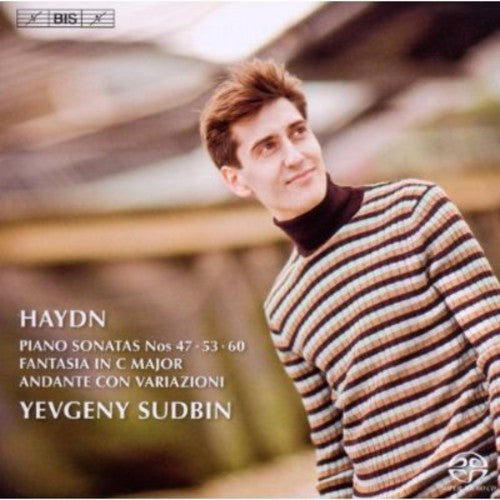 the album cover for Yevgeny Sudbin - Yevgeny Sudbin Plays Haydn