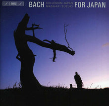 the album cover for Carles Cases - Bach for Japan