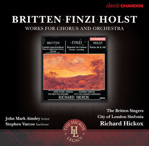 Britten Singers - Works for Chorus & Orchestra [CD]