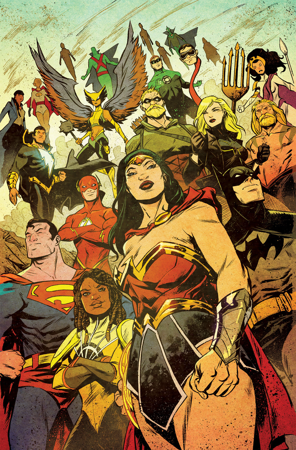 Justice League 2021 Annual #1 A Sanford Greene Brian Michael Bendis (2/8/2022) Dc