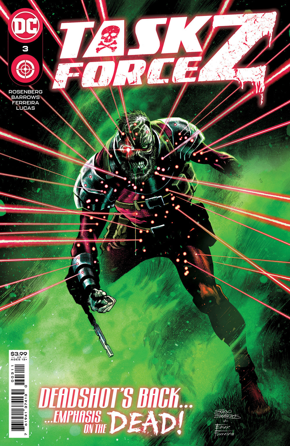 Task Force Z #3 A Eddy Barrows & Eber Ferreira Matthew Rosenberg (12/28/2021) Dc
