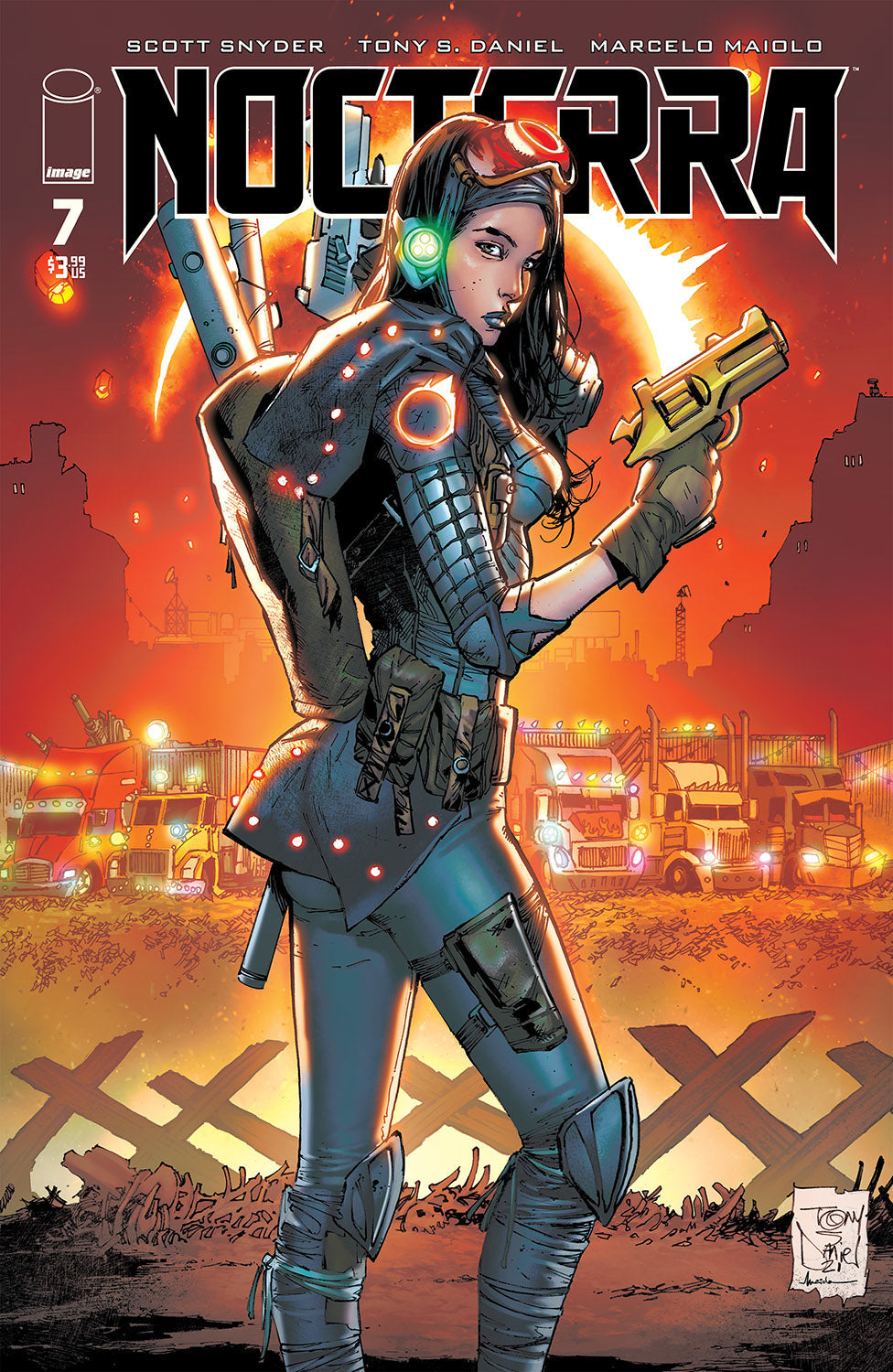 Nocterra #7 A Tony Daniel Scott Snyder (Mr) (02/02/2022) Image