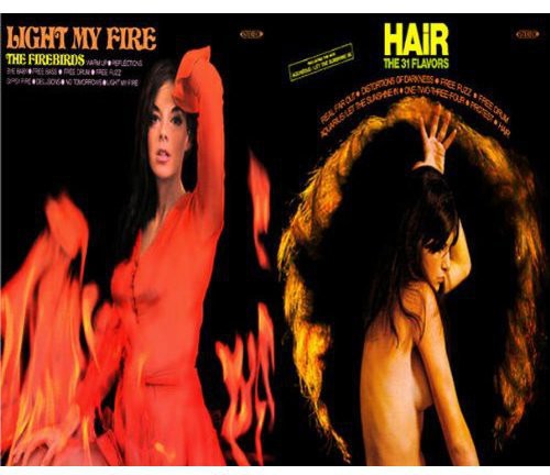 Firebirds & The 31 Flavors - Light My Fire / Hair [CD]