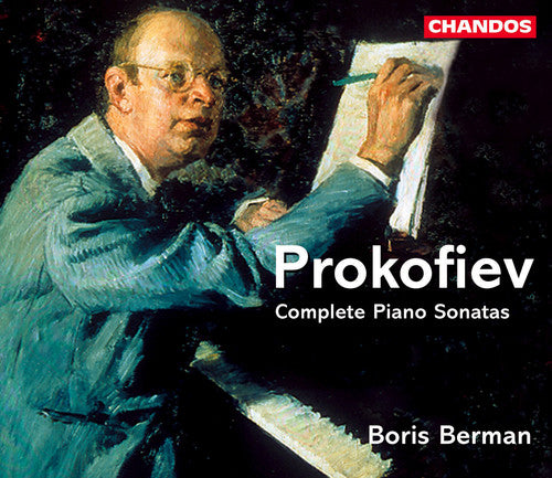 the album cover for BORIS BERMAN - Piano Sonatas 1-9